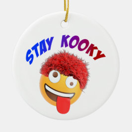 Ornamento De Cerâmica Fique Kooky