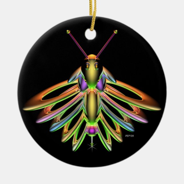 Ornamento De Cerâmica Firefly (Frente)