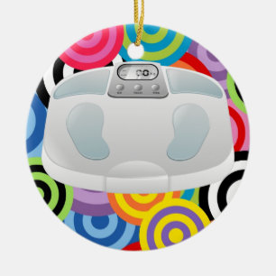 Ornamento De Cerâmica Fitness!