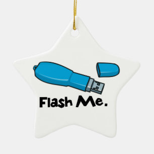 Ornamento De Cerâmica flash me design