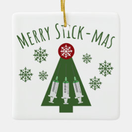 Ornamento De Cerâmica Flautista Flebotomista Árvore Verde de Natal