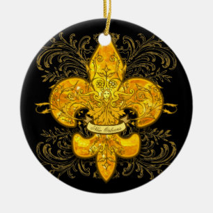 Ornamento De Cerâmica Fleur de Guardião