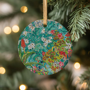 Ornamento De Cerâmica Flor Bed   Louis Valtat