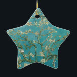 Ornamento De Cerâmica Flor de Amêndoa de Van gogh<br><div class="desc">A obra-prima de Van Gogh,  Almond Blossom,  visite nossa loja para outros itens correspondentes.</div>