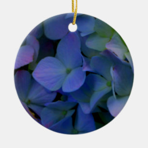 Ornamento De Cerâmica Flor roxo, púrpura, empoeirado