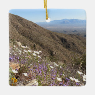Ornamento De Cerâmica Flores silvestres no Parque Nacional Saguaro I
