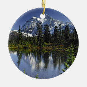 Ornamento De Cerâmica Floresta Nacional Mount Baker-Snoqualmie