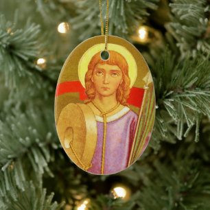 Ornamento De Cerâmica Florim de Lorch, de dupla face (PM 03)