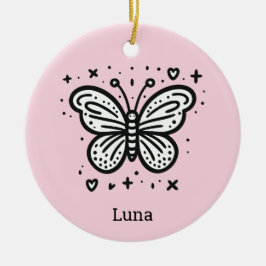 Ornamento De Cerâmica Fluffy Buffalo Baby - Kawaii Fazenda Animal