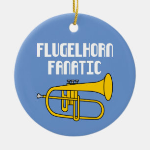 Ornamento De Cerâmica Flugelhorn Fanatic