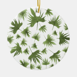 Ornamento De Cerâmica Folhas de Vinha das Canárias