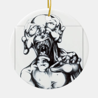 Ornamento De Cerâmica Fome do zombi