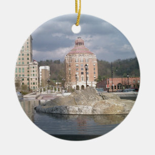 Ornamento De Cerâmica Fonte de Asheville nc