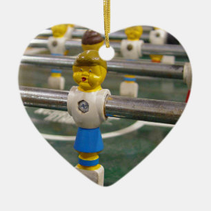 Ornamento De Cerâmica Foosball