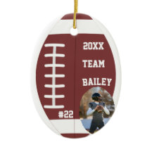 Football Ornament Sports Team Boys Athletics Rugby