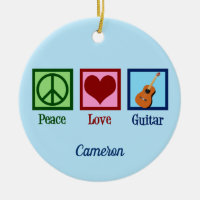 Fora de Violão de Paz Personalizada