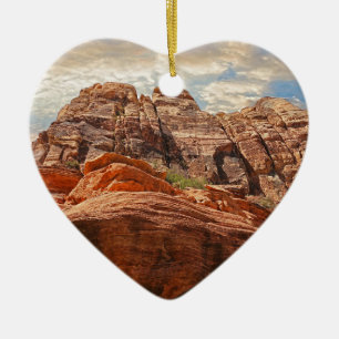 Ornamento De Cerâmica Formação de rock Red Rock Canyon em Las Vegas Ne