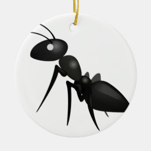 Ornamento De Cerâmica Formiga - Emoji