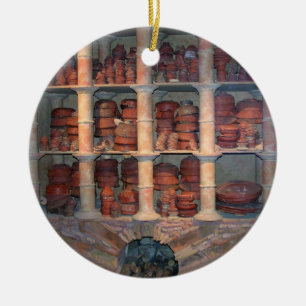 Ornamento De Cerâmica Forno da cerâmica de Graufesenque, c.150 BC (foto