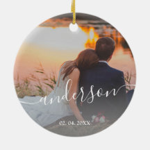 Foto da família personalizada mínima elegante