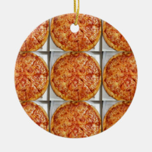 Ornamento De Cerâmica Foto da pizza