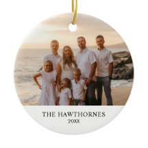 Foto de Família Minimalista Moderna Personalizada