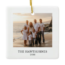 Foto de Família Minimalista Moderna Personalizada