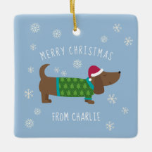 Foto de Natal de Daschund