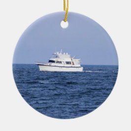 Ornamento De Cerâmica Foto do Boat