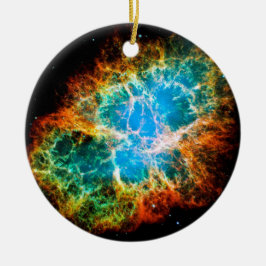 Ornamento De Cerâmica Foto do Espaço Hubble Remanescente da Supernova Ne