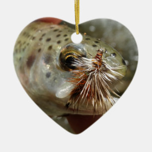 Ornamento De Cerâmica Foto do Rainbow Trout