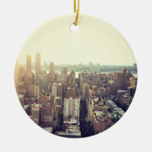 Ornamento De Cerâmica Foto do Skyline NYC