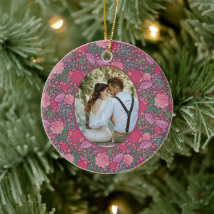 Ornamento De Cerâmica Foto dos Lanternas Japoneses do Dia de as mães pri