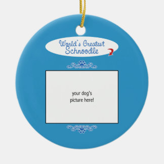 Ornamento De Cerâmica Foto feita sob encomenda! Mundos o grande