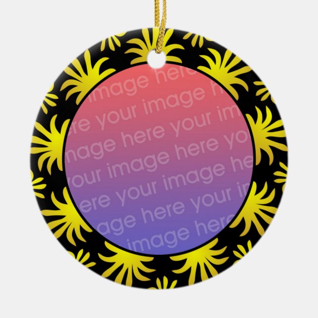 Ornamento De Cerâmica Foto: Frame 011 (Frente)