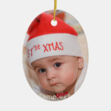 Foto personalizada Bebê 1rua Natal
