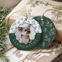 Foto Personalizada de Cachorro Gato Elegante Flora