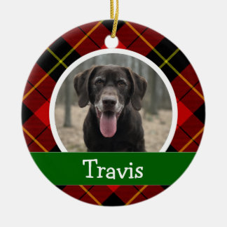 Ornamento De Cerâmica Foto Personalizada Pet De Cachorro