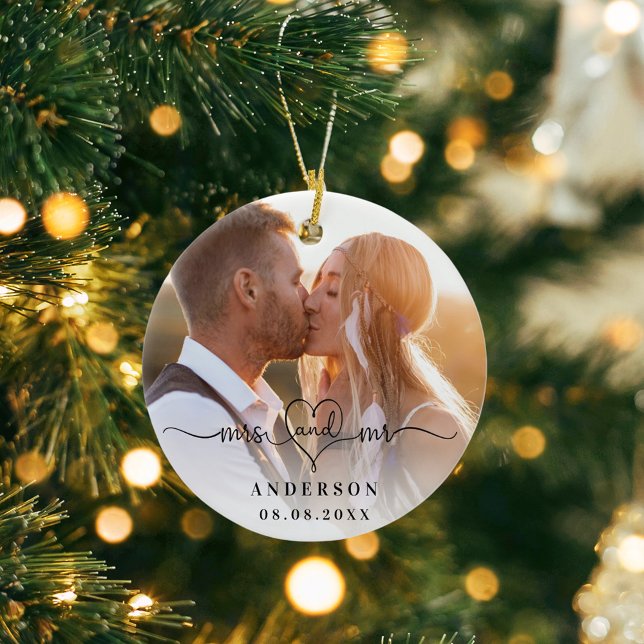 Ornamento De Cerâmica Foto: sr. elegant recém-weds (Criador carregado)