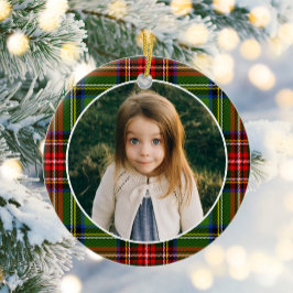 Ornamento De Cerâmica Foto tradicional de Xadrez de Natal