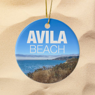 Ornamento De Cerâmica Fotografia de Natal do Mirante da Praia de Avila