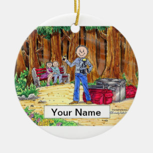 Ornamento De Cerâmica Fotógrafo - Homem