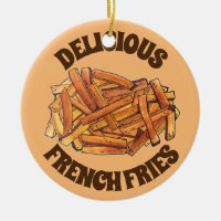 Fragmentos franceses de bife Fritados Batatas frit