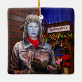 Ornamento De Cerâmica Fresco congelado