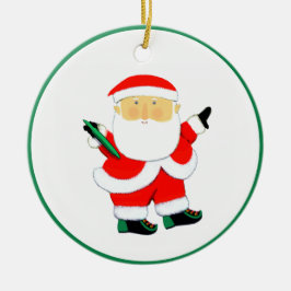 Ornamento De Cerâmica frisbee final personalizado