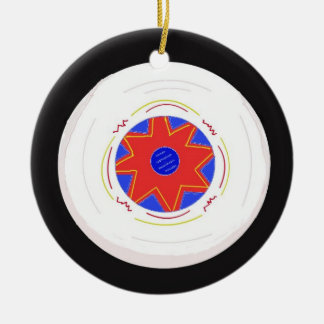 Ornamento De Cerâmica Frisbee Legal