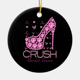 Ornamento De Cerâmica Friso Rosa Brisa Rosa para Sensibilizar o Cancer d