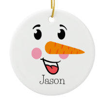 Frosty the Snowman Happy Face