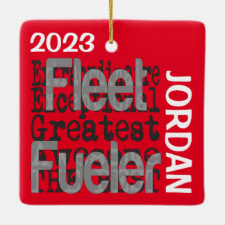 Ornamento De Cerâmica Frota Fueler Extraordinário PERSONALIZADA