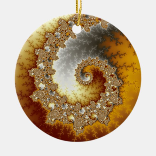 Ornamento De Cerâmica fuga (Frente)